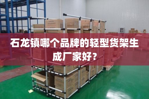 石龙镇哪个品牌的轻型货架生成厂家好？