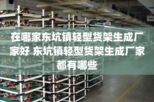 在哪家东坑镇轻型货架生成厂家好 东坑镇轻型货架生成厂家都有哪些